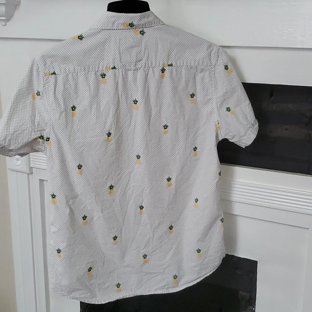 Denim & Flower Pineapple short sleeve shirt - Picture 8 of 8